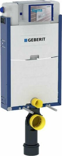 Καζανάκι Geberit Omega Εντοιχιζόμενο Πλαστικό Πλάτης Χαμηλής Πίεσης 110.020.00.1