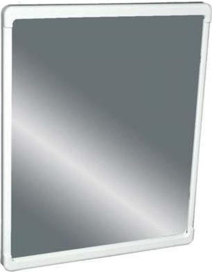 Καθρέπτης Μπάνιου Lamaplast 54x66cm Λευκό
