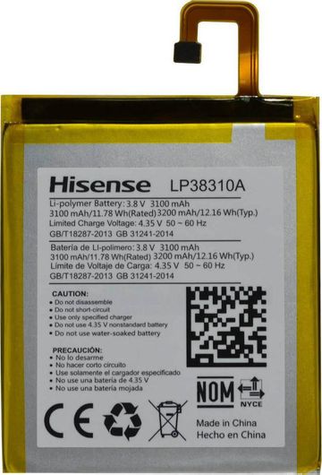 Μπαταρία Αντικατάστασης 3100mAh για Hisense LP38310A C20
