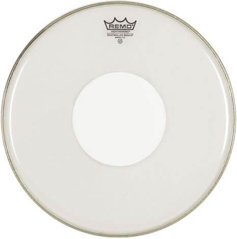 Δέρμα Remo Cs-0312-00 Batter 12'' Τομ Control Sound Coated White Dot On Top
