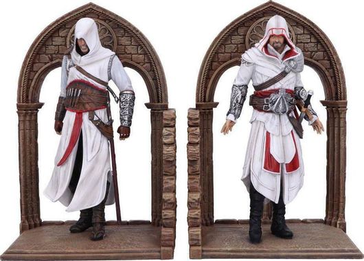Βιβλιοστάτης Nemesis ASSASSIN'S CREED Altaïr & Ezio 24cm 0801269143497