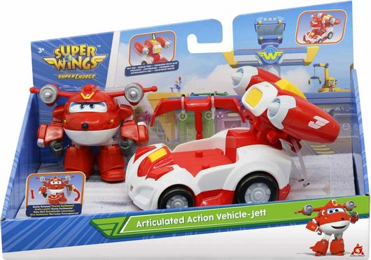 Τζετ Just Toys Super Wings Supercharge Articulated για 3+ Ετών σε Τυχαία Επιλογή Σχεδίου
