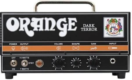 Κεφαλή Ηλεκτρικής Κιθάρας Orange Dark Terror Λαμπάτη 15W Μαύρο