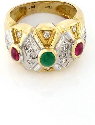 Δαχτυλίδι DK-3411 με Ζιργκόν από Χρυσό 14Κ Χρυσό