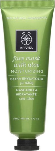 Mάσκα Προσώπου Apivita Face Mask With Aloe 50ml