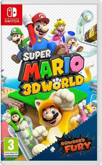 Super Mario 3D World + Bowser's Fury - Nintendo Switch Game
