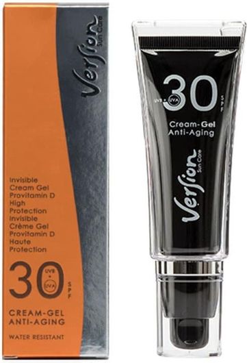 Αντηλιακή Κρέμα Προσώπου Version Cream-Gel Anti-Aging SPF30 50ml