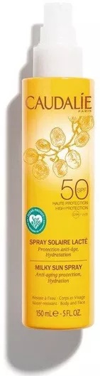 Aντηλιακή Κρέμα Προσώπου Caudalie Milky Sun Spray SPF50 για Πρόσωπο & Σώμα 150ml
