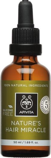 Λάδι Μαλλιών Apivita Nature Hair Miracle με Πρόπολη & 5 Αιθέρια Έλαια 50ml