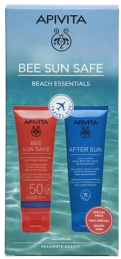 Σετ Apivita Set Bee Sun Safe Hydra Fresh Face & Body Milk SPF50 100ml & After Sun Cool & Sooth Face & Body Gel-Cream 100ml