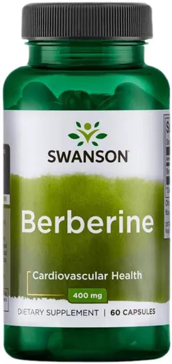 Swanson Berberine 400mg 60 Κάψουλες