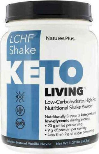 Natures Plus Ketoliving Vanilla Shake 578gr