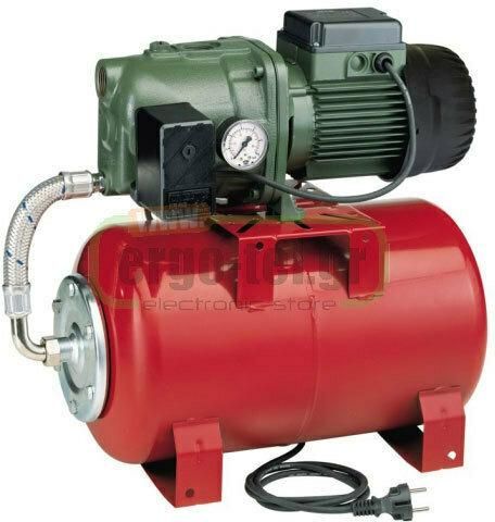 Πιεστικό Νερού DAB JET 102M (1hp) με Δοχείο 50lt Οριζόντιο