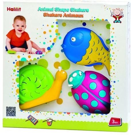 Μουσικό Παιχνίδι Halilit Κρουστό Animal Shape Shakers για 12+ Μηνών
