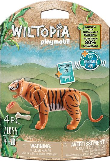 Playmobil Wiltopia Τίγρης για 4-10 ετών