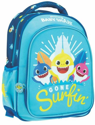 Σχολική Τσάντα Νηπίου Baby Shark 334-67054 Γαλάζιο