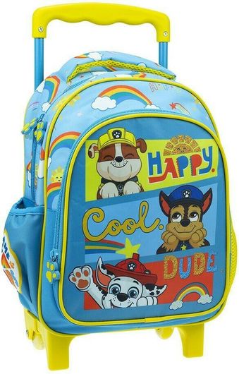 Σχολική Τσάντα Νηπίου Trolley Gim Paw Patrol Rainbow 334-38072 Γαλάζιο