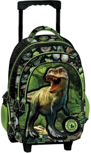 Σχολική Τσάντα Δημοτικού Trolley Graffiti Dinosaur 224253 Πολύχρωμο