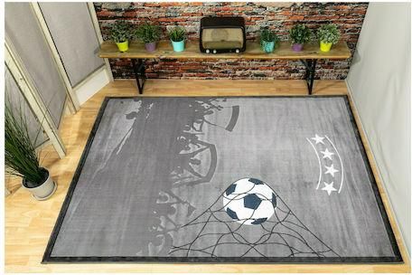 Παιδικό Χαλί Ezzo Συνθετικό 133x190cm Γκρι