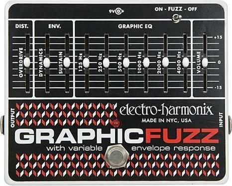 Πετάλι Electro-Harmonix Graphic Fuzz για Hλεκτρική Kιθάρα