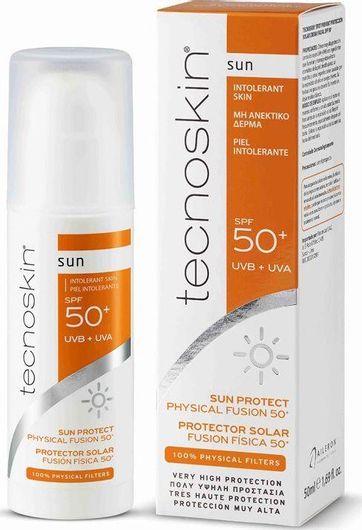 Αντηλιακή Κρέμα Προσώπου & Σώματος Tecnoskin Protect Physical Fusion SPF50+ σε Spray 50ml