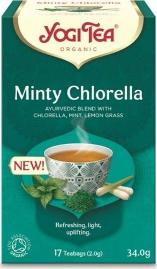 Τσάι Yogi Tea Minty Chlorella 17 Φακελάκια