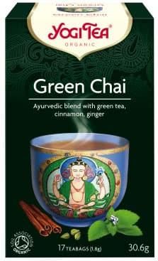 Yogi Tea Green Chai Πράσινο Τσάι 17τμχ