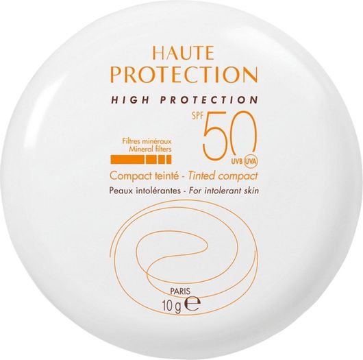 Αντηλιακό Προσώπου Avene Compact Minerale Αντιηλιακή Spf50 Doμε Χρώμα 10g