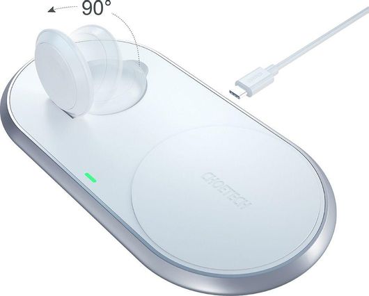 Choetech Ασύρματος Φορτιστής Qi PadΛευκός T317