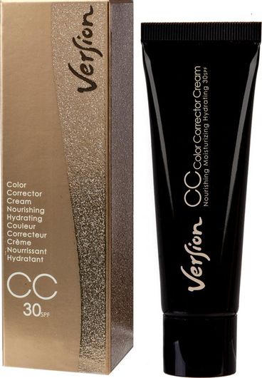 Κρέμα Προσώπου Version Derma Cc Color Corrector Cream Spf30 με Χρώμα 50ml