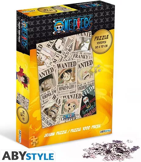 Παζλ Abysse One Piece Jigsaw Wanted ABYJDP004 2D 1000 κομμάτια για 15+ Ετών