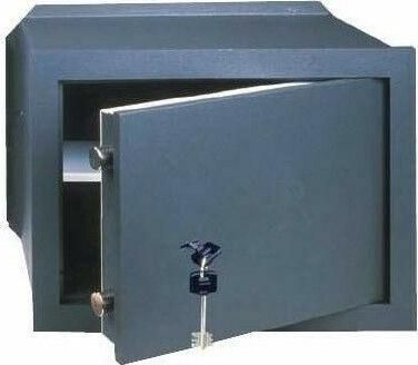Χρηματοκιβώτιο Cisa 82010 Εντοιχιζόμενο με Κλειδί Μ26xΠ15xΥ17cm