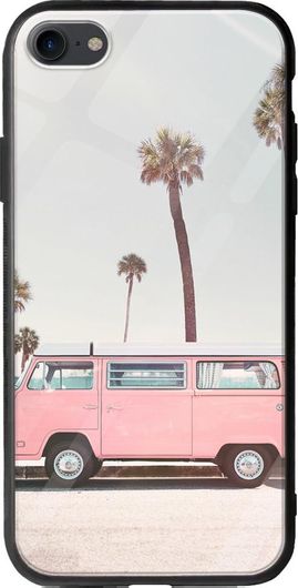 Θήκη Κινητού Back Cover για Apple iPhone 8 - Groove TPU - Pink Van