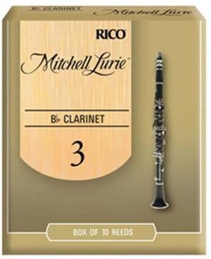 Καλάμια Κλαρίνου Daddario Rico Mitchell Lurie Bb Νο.3 1Τμχ