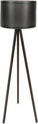 Φωτιστικό Δαπέδου HomeMarkt Cagney HM7272.04 Φ38x145cm Μαύρο