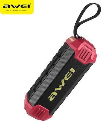 Ηχείο Bluetooth Awei Y280 16W με Ραδιόφωνο & 12 Ώρες Λειτουργίας Κόκκινο