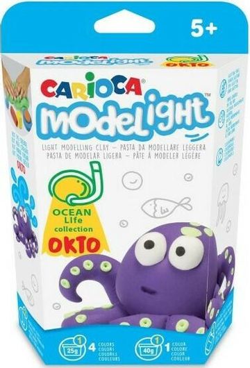 Πηλός Carioca Modelight Crabby Ωκεανός 12 Χρώματα