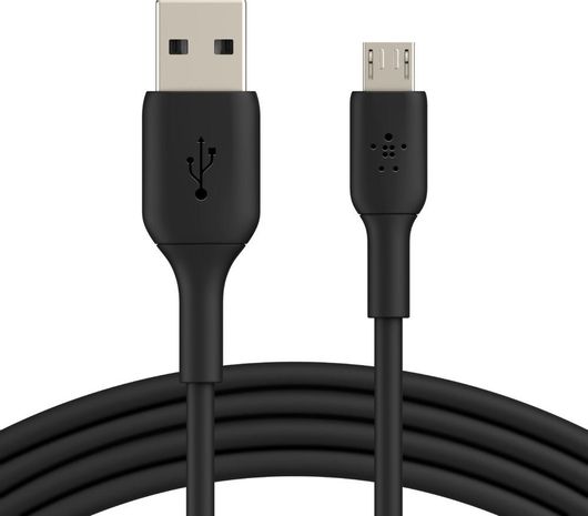 Καλώδιο Belkin Regular USB 2.0 to micro USB 1m (CAB005bt1MBK) Μαύρο