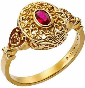 Δαχτυλίδι FD347 από Ασήμι Νο.57 Χρυσό