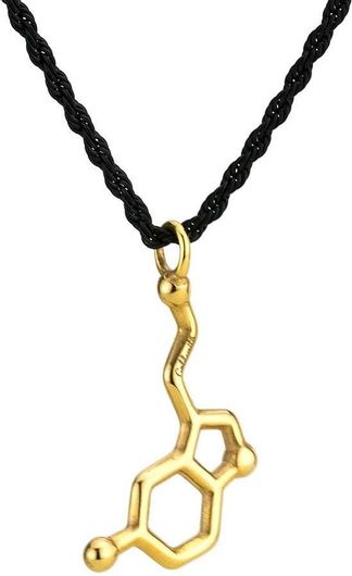 Ανδρικό Κολιέ Goldsmith Σεροτονίνη Ανοξείδωτο Ατσάλι Χρυσό
