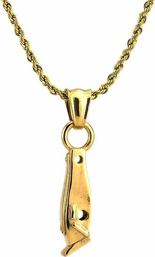 Ανδρικό Κολιέ Goldsmith Ξυριστική Μηχανή Ανοξείδωτο Ατσάλι Χρυσό