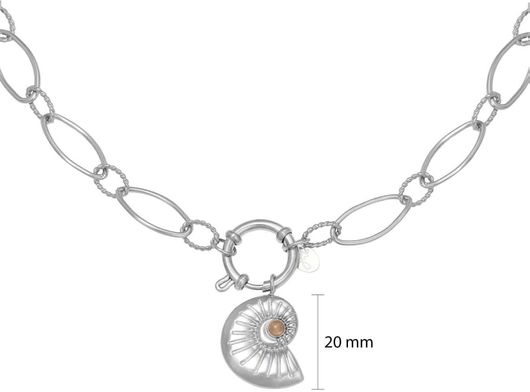 Αλυσίδα Cuoro Ατσάλινη 3 Σε 1 με Κοχύλι The Shell Love