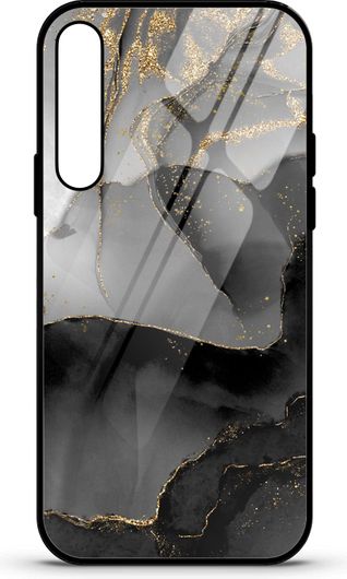 Θήκη Κινητού Caselab 3674 Back Cover Σιλικόνης για Xiaomi Mi 9 Marble Black Grey Gold