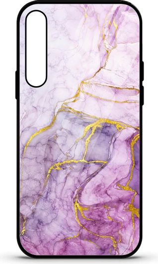 Θήκη Κινητού Caselab 3677 Back Cover Σιλικόνης για Samsung Galaxy Note 10 Plus Marble Purple White Gold