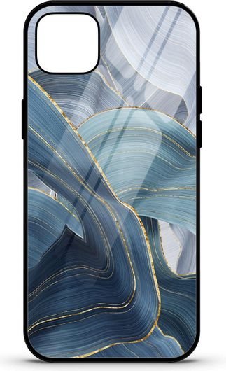 Θήκη Κινητού Caselab 3679 Back Cover Σιλικόνης για Samsung Galaxy A42 Marble Blue Shades Gold