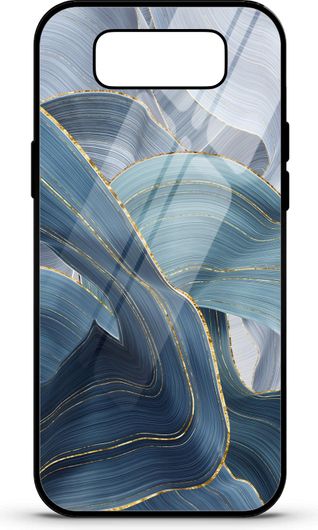 Θήκη Κινητού Caselab 3679 Back Cover Σιλικόνης για Samsung Galaxy S8 Plus Marble Blue Shades Gold