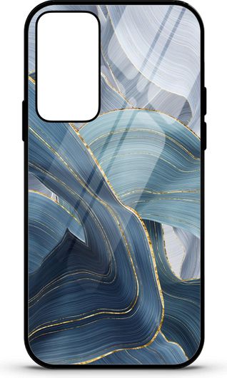 Θήκη Κινητού Caselab 3679 Back Cover Σιλικόνης για Xiaomi Poco M3 Pro Marble Blue Shades Gold
