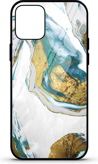 Θήκη Κινητού Caselab 3681 Back Cover Σιλικόνης για Xiaomi Mi 11T/Mi 11T Pro Marble Cloud White Gold Blue