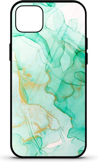 Θήκη Κινητού Caselab 3689 Back Cover Σιλικόνης για Apple iPhone 11 Pro Marble Green Shades Gold