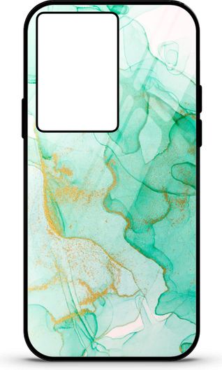 Θήκη Κινητού Caselab 3689 Back Cover Σιλικόνης για Samsung Galaxy Note 20 Ultra Marble Green Shades Gold